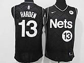 Nets 13 James Harden Black 2021 Earned Edition Swingman Jersey,baseball caps,new era cap wholesale,wholesale hats